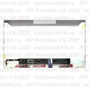 Матрица для ноутбука HP Pavilion G6-2221 (1366x768 HD) TN, 40pin, Матовая