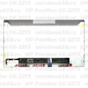 Матрица для ноутбука HP Pavilion G6-2273 (1366x768 HD) TN, 40pin, Матовая