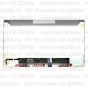 Матрица для ноутбука HP Pavilion G6-2291nr (1366x768 HD) TN, 40pin, Матовая