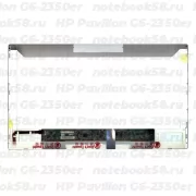 Матрица для ноутбука HP Pavilion G6-2350er (1366x768 HD) TN, 40pin, Матовая