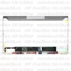 Матрица для ноутбука HP Pavilion G6-1c59nr (1366x768 HD) TN, 40pin, Матовая