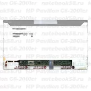 Матрица для ноутбука HP Pavilion G6-2001er (1366x768 HD) TN, 40pin, Матовая