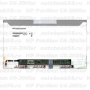 Матрица для ноутбука HP Pavilion G6-2001sr (1366x768 HD) TN, 40pin, Матовая