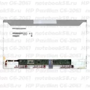 Матрица для ноутбука HP Pavilion G6-2061 (1366x768 HD) TN, 40pin, Матовая