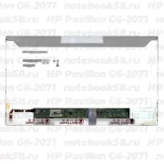 Матрица для ноутбука HP Pavilion G6-2071 (1366x768 HD) TN, 40pin, Матовая