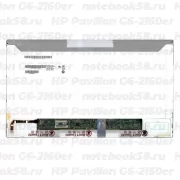 Матрица для ноутбука HP Pavilion G6-2160er (1366x768 HD) TN, 40pin, Матовая