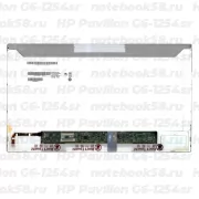 Матрица для ноутбука HP Pavilion G6-1254sr (1366x768 HD) TN, 40pin, Матовая
