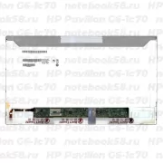 Матрица для ноутбука HP Pavilion G6-1c70 (1366x768 HD) TN, 40pin, Матовая