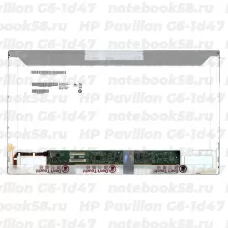 Матрица для ноутбука HP Pavilion G6-1d47 (1366x768 HD) TN, 40pin, Матовая