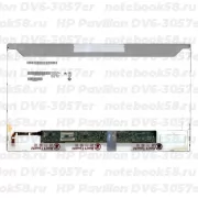 Матрица для ноутбука HP Pavilion DV6-3057er (1366x768 HD) TN, 40pin, Матовая