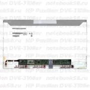 Матрица для ноутбука HP Pavilion DV6-3108er (1366x768 HD) TN, 40pin, Матовая