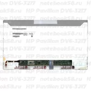 Матрица для ноутбука HP Pavilion DV6-3217 (1366x768 HD) TN, 40pin, Матовая