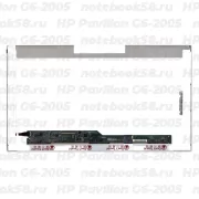 Матрица для ноутбука HP Pavilion G6-2005 (1366x768 HD) TN, 40pin, Глянцевая