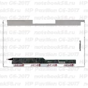 Матрица для ноутбука HP Pavilion G6-2017 (1366x768 HD) TN, 40pin, Глянцевая