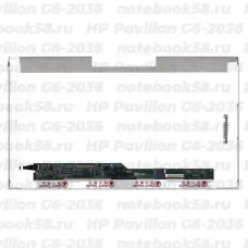 Матрица для ноутбука HP Pavilion G6-2036 (1366x768 HD) TN, 40pin, Глянцевая