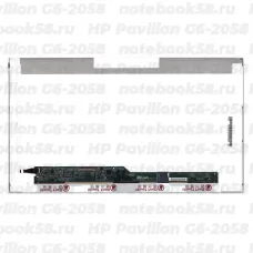 Матрица для ноутбука HP Pavilion G6-2058 (1366x768 HD) TN, 40pin, Глянцевая