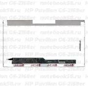 Матрица для ноутбука HP Pavilion G6-2168er (1366x768 HD) TN, 40pin, Глянцевая