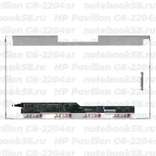 Матрица для ноутбука HP Pavilion G6-2204sr (1366x768 HD) TN, 40pin, Глянцевая