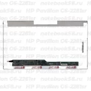 Матрица для ноутбука HP Pavilion G6-2281sr (1366x768 HD) TN, 40pin, Глянцевая