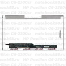 Матрица для ноутбука HP Pavilion G6-2300sr (1366x768 HD) TN, 40pin, Глянцевая