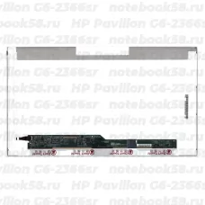 Матрица для ноутбука HP Pavilion G6-2366sr (1366x768 HD) TN, 40pin, Глянцевая