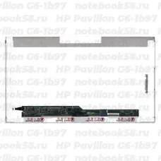 Матрица для ноутбука HP Pavilion G6-1b97 (1366x768 HD) TN, 40pin, Глянцевая