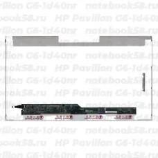 Матрица для ноутбука HP Pavilion G6-1d40nr (1366x768 HD) TN, 40pin, Глянцевая