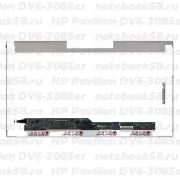 Матрица для ноутбука HP Pavilion DV6-3085er (1366x768 HD) TN, 40pin, Глянцевая