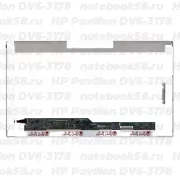 Матрица для ноутбука HP Pavilion DV6-3178 (1366x768 HD) TN, 40pin, Глянцевая