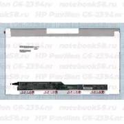 Матрица для ноутбука HP Pavilion G6-2394nr (1366x768 HD) TN, 40pin, Матовая