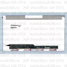 Матрица для ноутбука HP Pavilion G6-1114 (1366x768 HD) TN, 40pin, Матовая