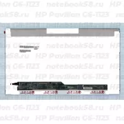 Матрица для ноутбука HP Pavilion G6-1123 (1366x768 HD) TN, 40pin, Матовая