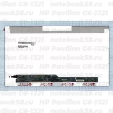 Матрица для ноутбука HP Pavilion G6-1321 (1366x768 HD) TN, 40pin, Матовая