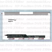 Матрица для ноутбука HP Pavilion DV6-3108er (1366x768 HD) TN, 40pin, Матовая