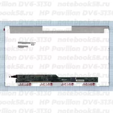 Матрица для ноутбука HP Pavilion DV6-3130 (1366x768 HD) TN, 40pin, Матовая