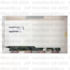 Матрица для ноутбука HP Pavilion G6-2016 (1366x768 HD) TN, 40pin, Глянцевая