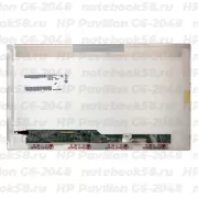 Матрица для ноутбука HP Pavilion G6-2048 (1366x768 HD) TN, 40pin, Глянцевая