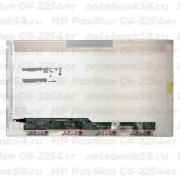 Матрица для ноутбука HP Pavilion G6-2254er (1366x768 HD) TN, 40pin, Глянцевая