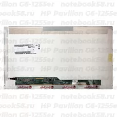 Матрица для ноутбука HP Pavilion G6-1255er (1366x768 HD) TN, 40pin, Глянцевая