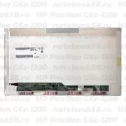 Матрица для ноутбука HP Pavilion G6z-1200 (1366x768 HD) TN, 40pin, Глянцевая