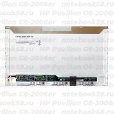 Матрица для ноутбука HP Pavilion G6-2006er (1366x768 HD) TN, 40pin, Глянцевая