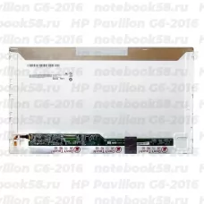 Матрица для ноутбука HP Pavilion G6-2016 (1366x768 HD) TN, 40pin, Глянцевая