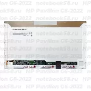 Матрица для ноутбука HP Pavilion G6-2022 (1366x768 HD) TN, 40pin, Глянцевая