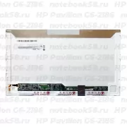 Матрица для ноутбука HP Pavilion G6-2186 (1366x768 HD) TN, 40pin, Глянцевая