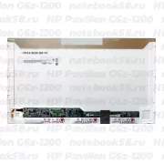 Матрица для ноутбука HP Pavilion G6z-1200 (1366x768 HD) TN, 40pin, Глянцевая