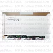 Матрица для ноутбука HP Pavilion DV6-3024 (1366x768 HD) TN, 40pin, Глянцевая