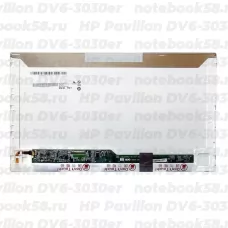 Матрица для ноутбука HP Pavilion DV6-3030er (1366x768 HD) TN, 40pin, Глянцевая