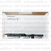 Матрица для ноутбука HP Pavilion DV6-3058 (1366x768 HD) TN, 40pin, Глянцевая