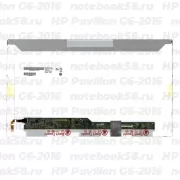 Матрица для ноутбука HP Pavilion G6-2016 (1366x768 HD) TN, 40pin, Матовая