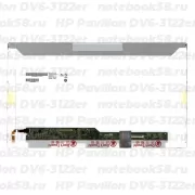 Матрица для ноутбука HP Pavilion DV6-3122er (1366x768 HD) TN, 40pin, Матовая